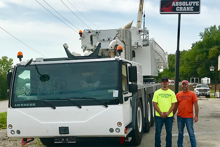 Absolute Crane, LLC adds Liebherr LTM 1160-5.2 to fleet