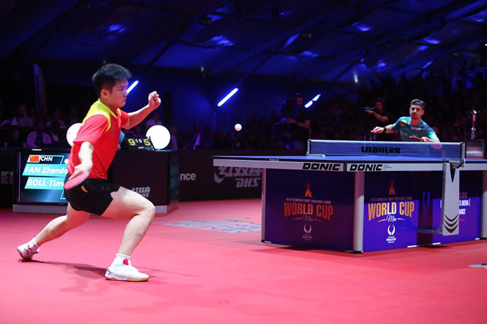 Liebherr Men‘s World Cup in Paris: Silber für Timo Boll im Disneyland
