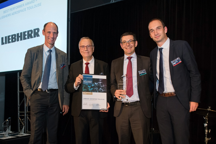 Liebherr-Aerospace Toulouse SAS receives 2018 Best Performer Award from Airbus