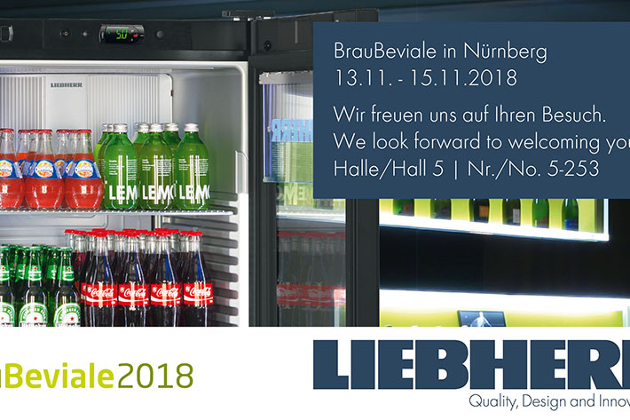 Liebherr auf der BrauBeviale 2018