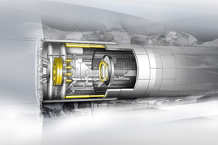 Bauma China 2018: Liebherr presents components for tunnel boring machines