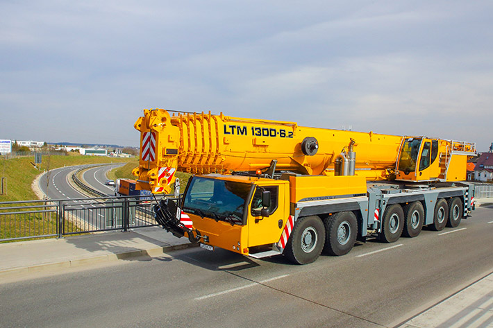 Liebherr presents LTM 1300-6.2 Mobile Crane at Bauma China