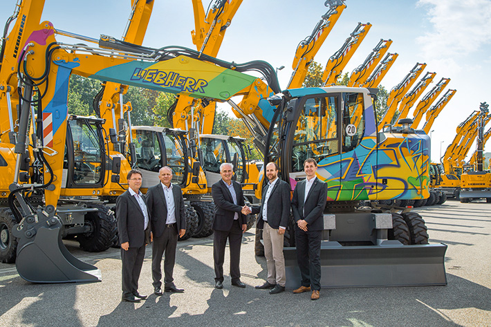 30 Jahre zuverlässige Partnerschaft mit Liebherr