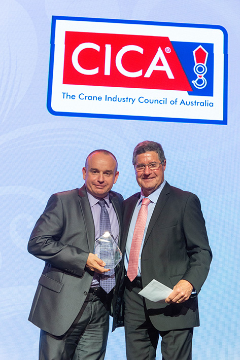 Andrew Esquilant inducted into CICA Hall of Fame