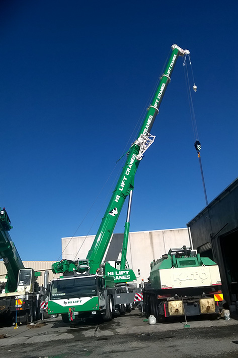 Crane Deliveries in New Zealand
