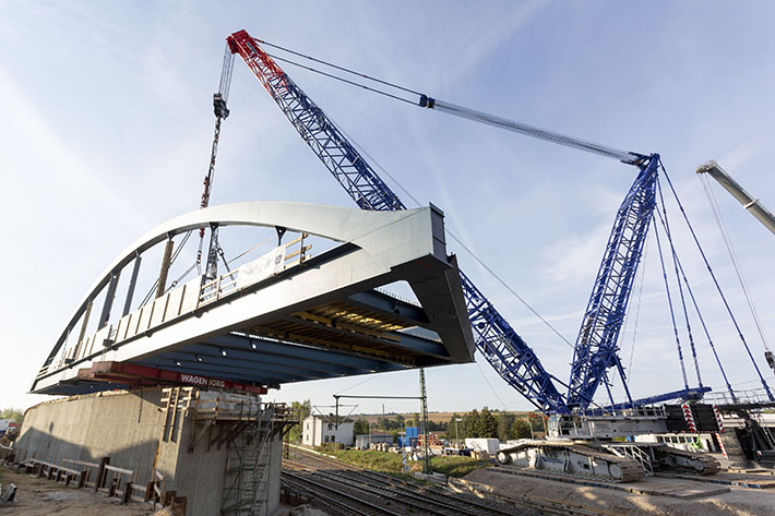 Liebherr VarioTray shows its value in a race against time