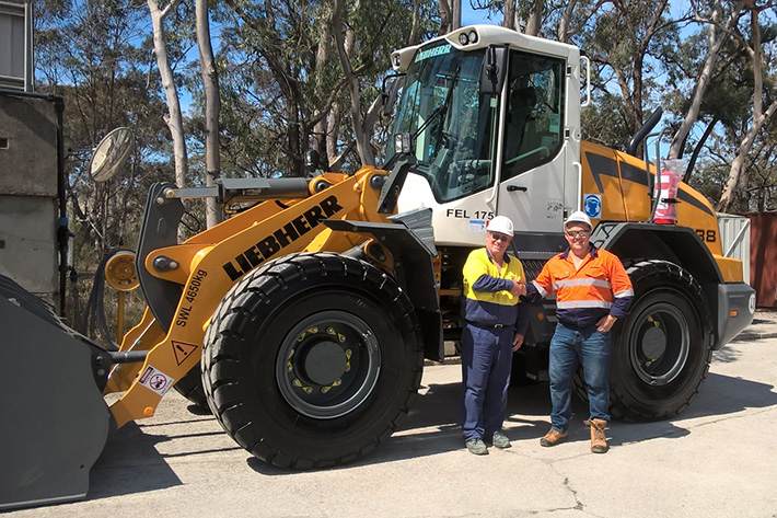 Liebherr Batch Plant Wheel Loaders for Boral