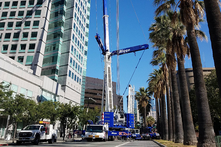 Bigge Crane and Rigging Co. adds the powerful Liebherr LTM 1400-7.1 All-Terrain Crane to their growing fleet