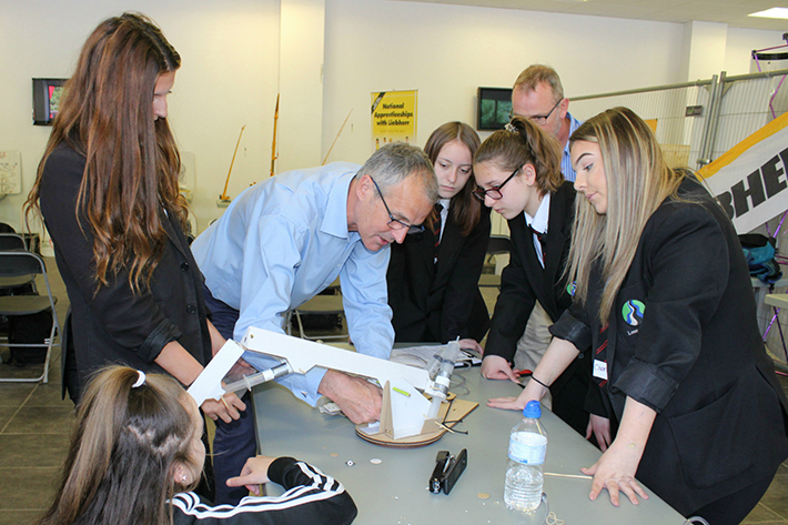 Liebherr sponsors charitable trust's two-day engineering event at Vertikal Days