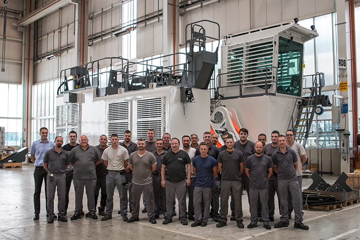 Liebherr celebrates three milestones for the mining business