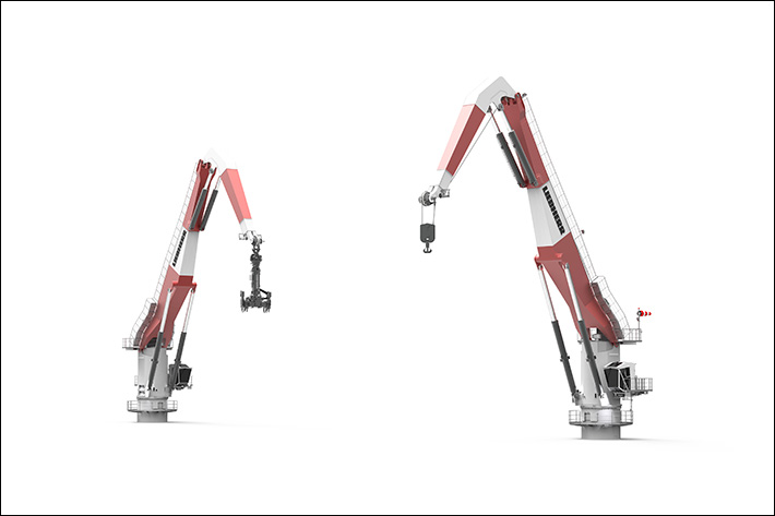 New Liebherr offshore crane counters requirements for operations with limited space on deck