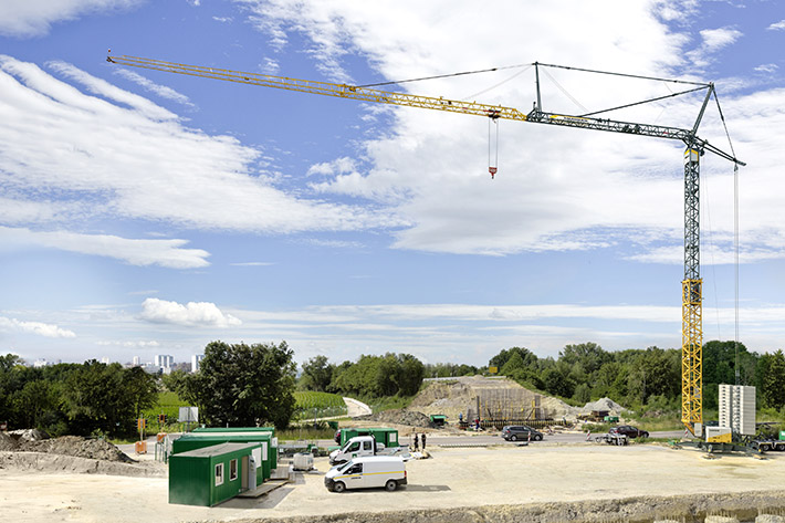 Liebherr 125 K: the largest fast-erecting crane in its class
