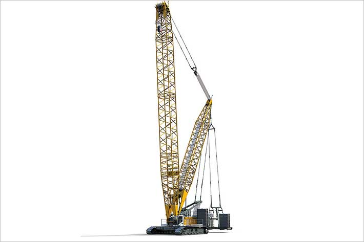 Higher Safety, Easier Handling: the Latest Generation of Liebherr´s Crawler Crane type LR 1300 SX