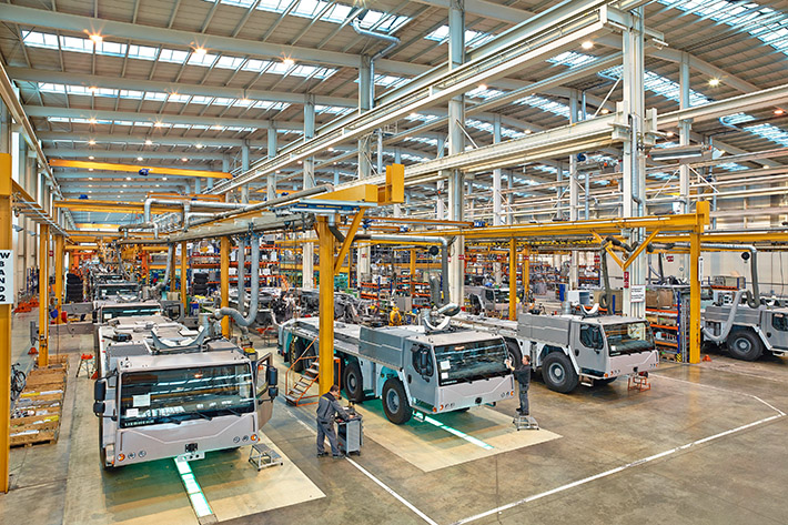 Liebherr-Werk Ehingen celebrates 50-year anniversary