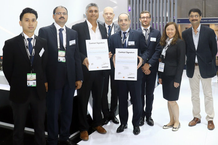 Liebherr-Aerospace et Max Aerospace signent un accord de coopération MRO