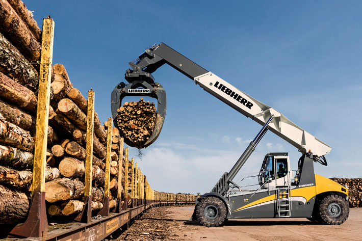 Log Handler Premiere at Bauma 2019