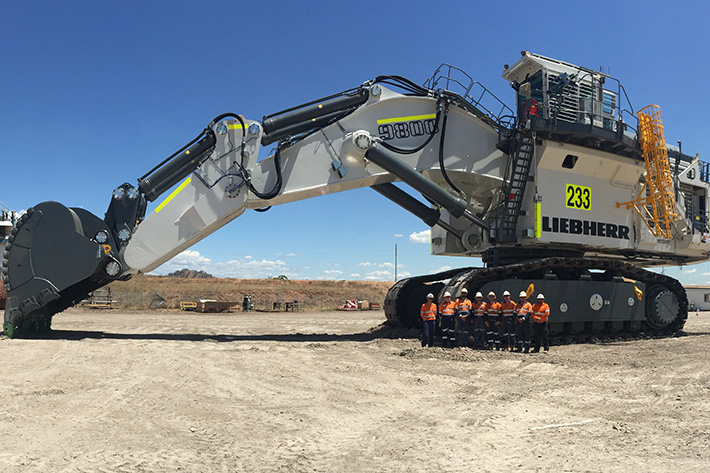 BHP’s Mt Arthur Coal welcomes first 800 tonne excavators