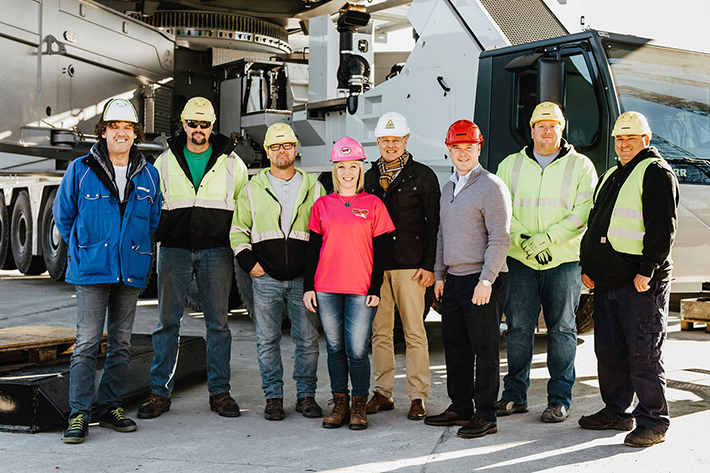 Trand set to take delivery of first Liebherr LG 1750 lattice boom mobile crane in the United States