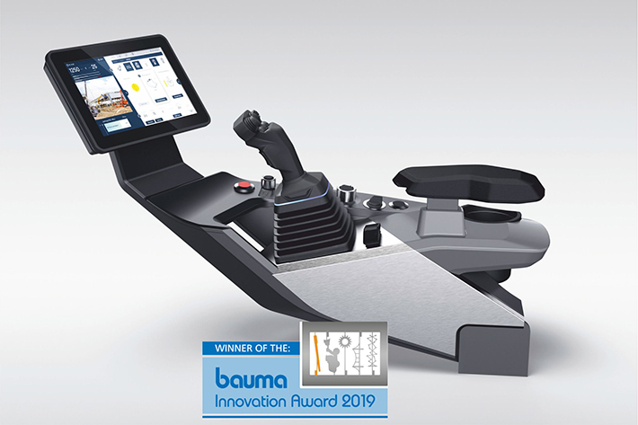 Le INTUSI de Liebherr gagne le prix de l’innovation Bauma 2019 