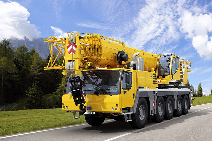 Cost-effective transport with a 60 metre telescopic boom – Liebherr unveils its new LTM 1110-5.1 at the Bauma