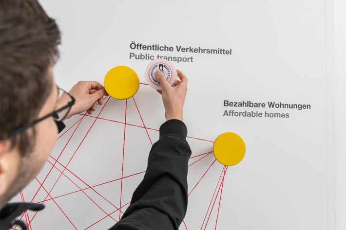 Visualising "Together. Now & Tomorrow.": Spin & Vision