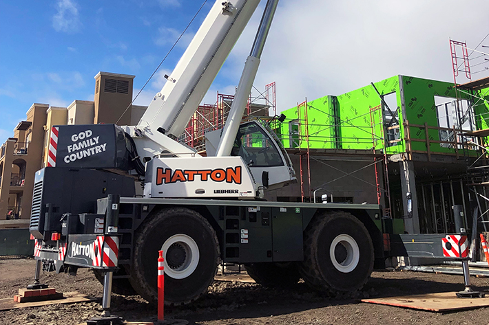 Hatton Crane & Rigging expands fleet with two Liebherr rough terrain cranes