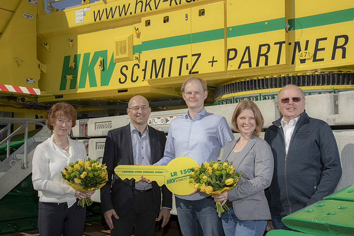 First crawler crane for HKV - Liebherr LR 1500 expands fleet