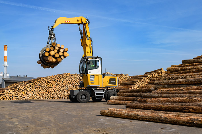Liebherr auf der Ligna 2019: Lösungen für die Holz- und Forstwirtschaft