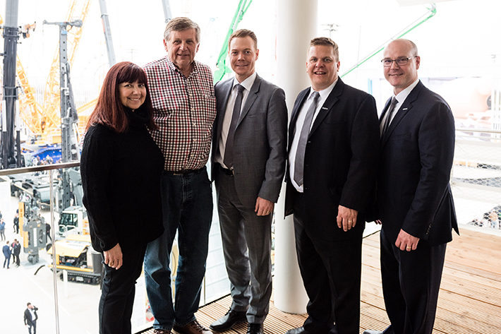 Ideal Crane Rental taking delivery of three Liebherr LTM mobile cranes 