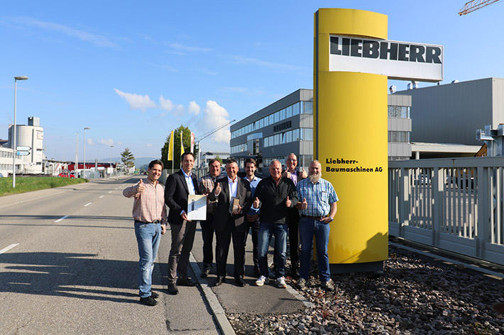 Liebherr-Baumaschinen AG remporte le prix des artisans préférés