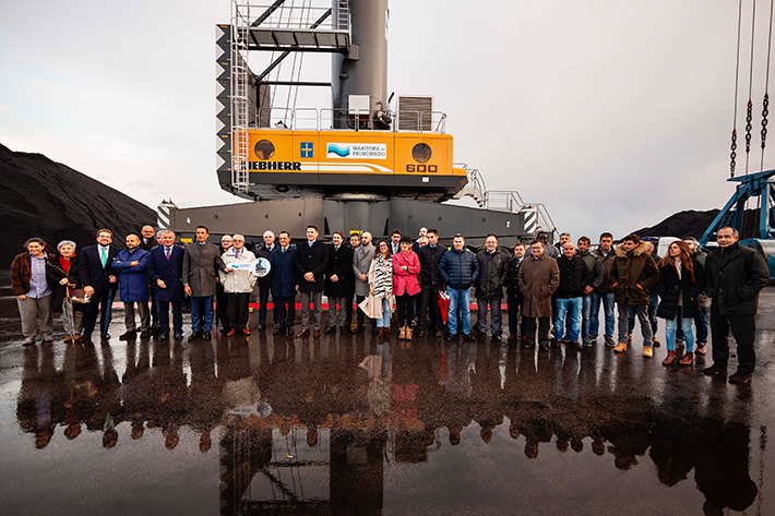 100th Liebherr Mobile Harbour Crane in Spain