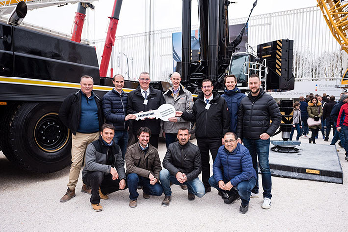 Prototype at the Bauma persuaded Friderici to order the Liebherr LTM 1650-8.1 mobile crane 