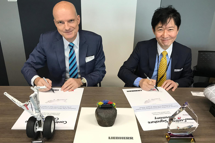 Liebherr-Aerospace Signs Landing Gear Overhaul Agreement with J-Air