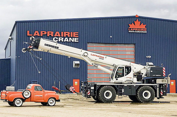 Canadian crane company LaPrairie calls Liebherr LRT cranes winners in their books