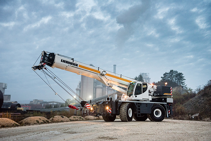 Liebherr extends product portfolio with rough-terrain cranes