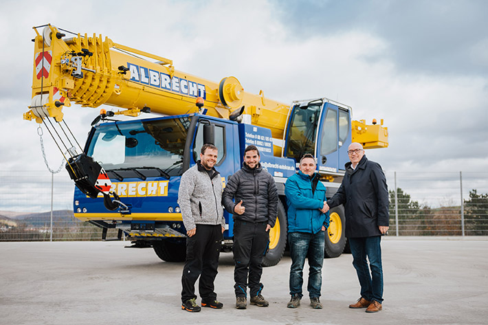 When its all about height – Albrecht Autokran purchases LTM 1060-3.1
