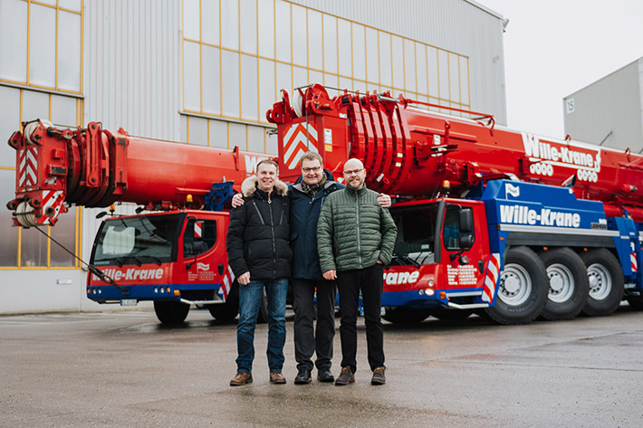 A new flagship – Wille supplements its fleet with a Liebherr LTM 1450 8.1 mobile crane