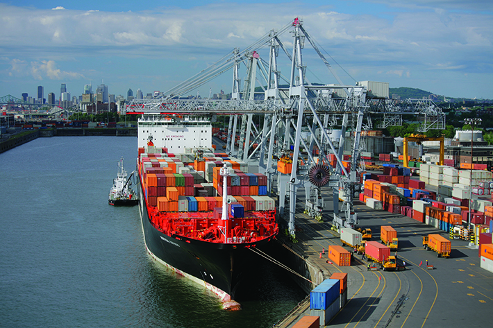 Montreal Gateway Terminals Partnership order four Liebherr container cranes