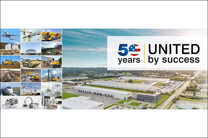 Liebherr to celebrate 50th anniversary in the USA