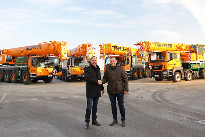 Under new management – Treffler modernises crane fleet with Liebherr mobile cranes