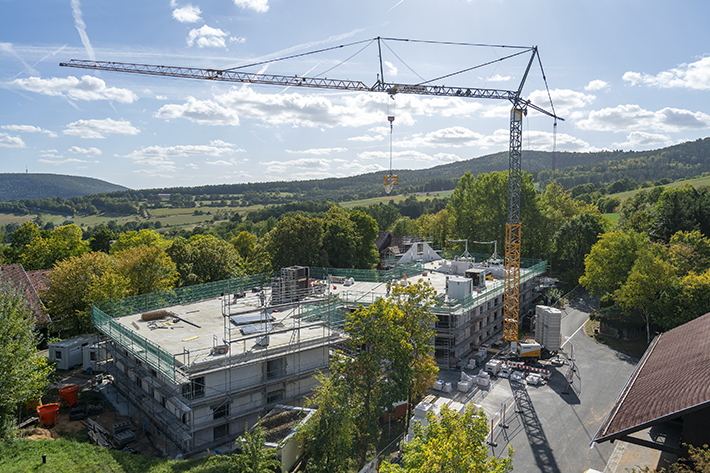 Liebherr 125 K: the largest fast-erecting crane in its class
