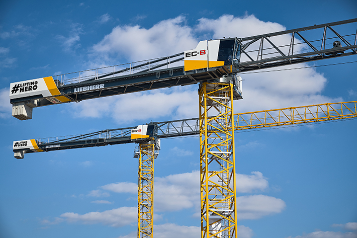 Liebherr introduces new EC-B series cranes