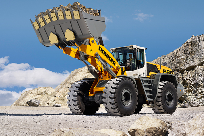 Liebherr wheel loaders with innovative assistance systems and new joystick steering at Conexpo 2020