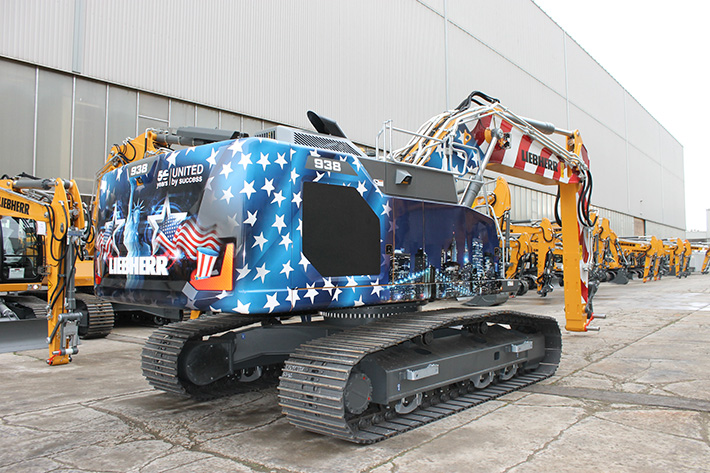 Liebherr’s newest generation of crawler excavators, the R 926 and R 938 featured at Conexpo