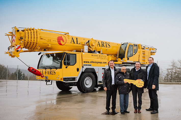 69 mobile and crawler cranes – Al Faris places major order with Liebherr