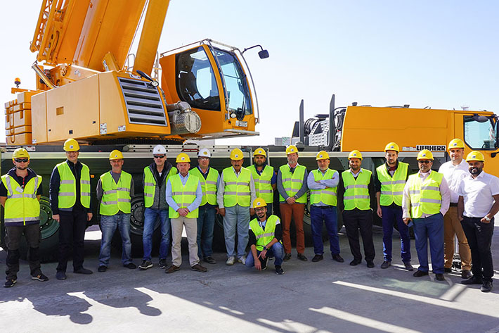 Liebherr crane seminar in Saudi Arabia – training is an important factor for ensuring that cranes operate efficiently