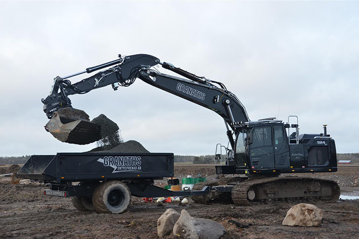 Liebherr's new generation of crawler excavators is designed for the Swedish market