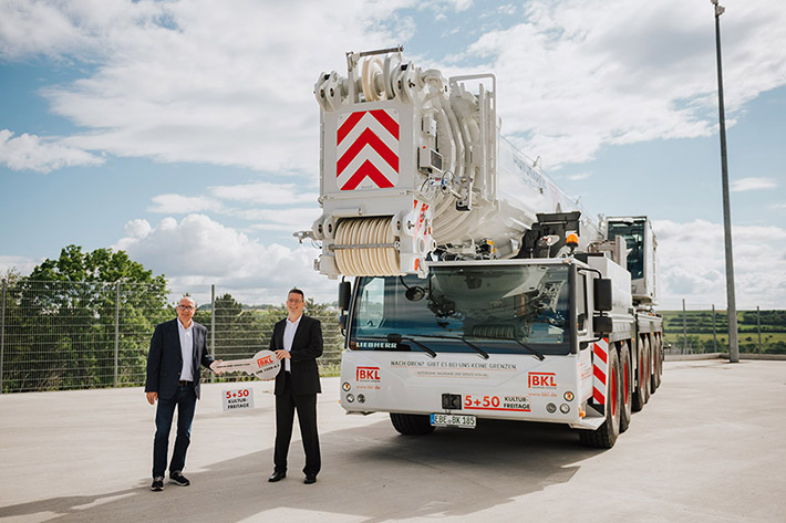 Mobile crane fleet always state of the art – BKL takes delivery of new LTM 1350-6.1
