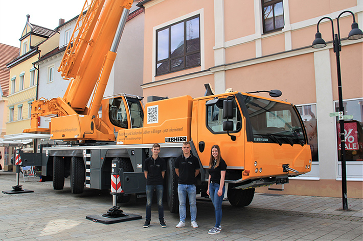 Anders als gewohnt: Liebherr setzt auf digitales Format um über Ausbildungs- und Studienmöglichkeiten zu informieren