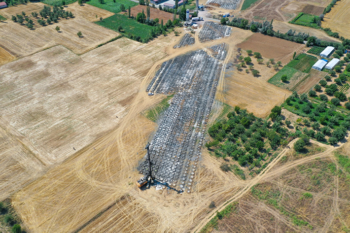 Liebherr LB serisi ve MAT 120’ler ile TCDD’nin Ankara - İzmir YHT dev projesi başarıyla devam ediyor